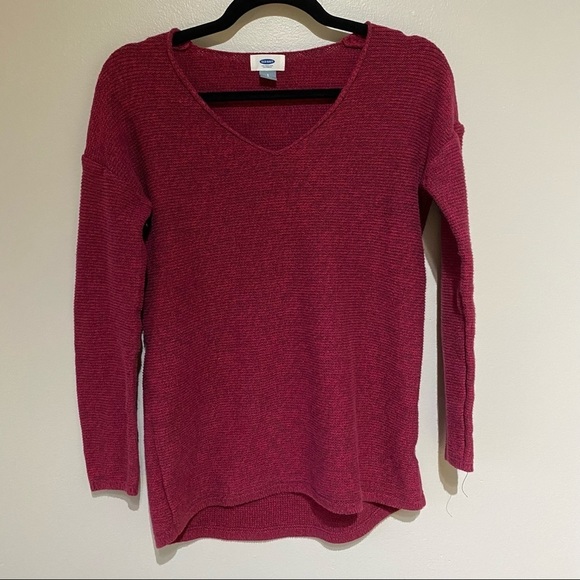Dark Red Old Navy Sweater - Picture 3 of 6